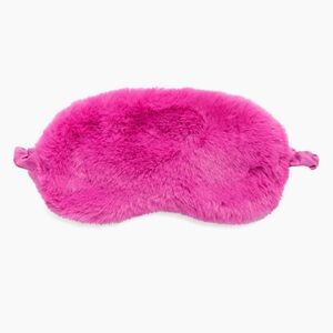 NWT Apparis Plush Faux Fur/Satin Eye Mask